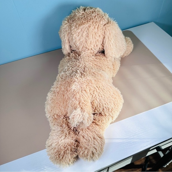 Walmart Gold Yellow Labrador Puppy Dog 18” Floppy Lovey Plush Stuffed Animal - Picture 6 of 8